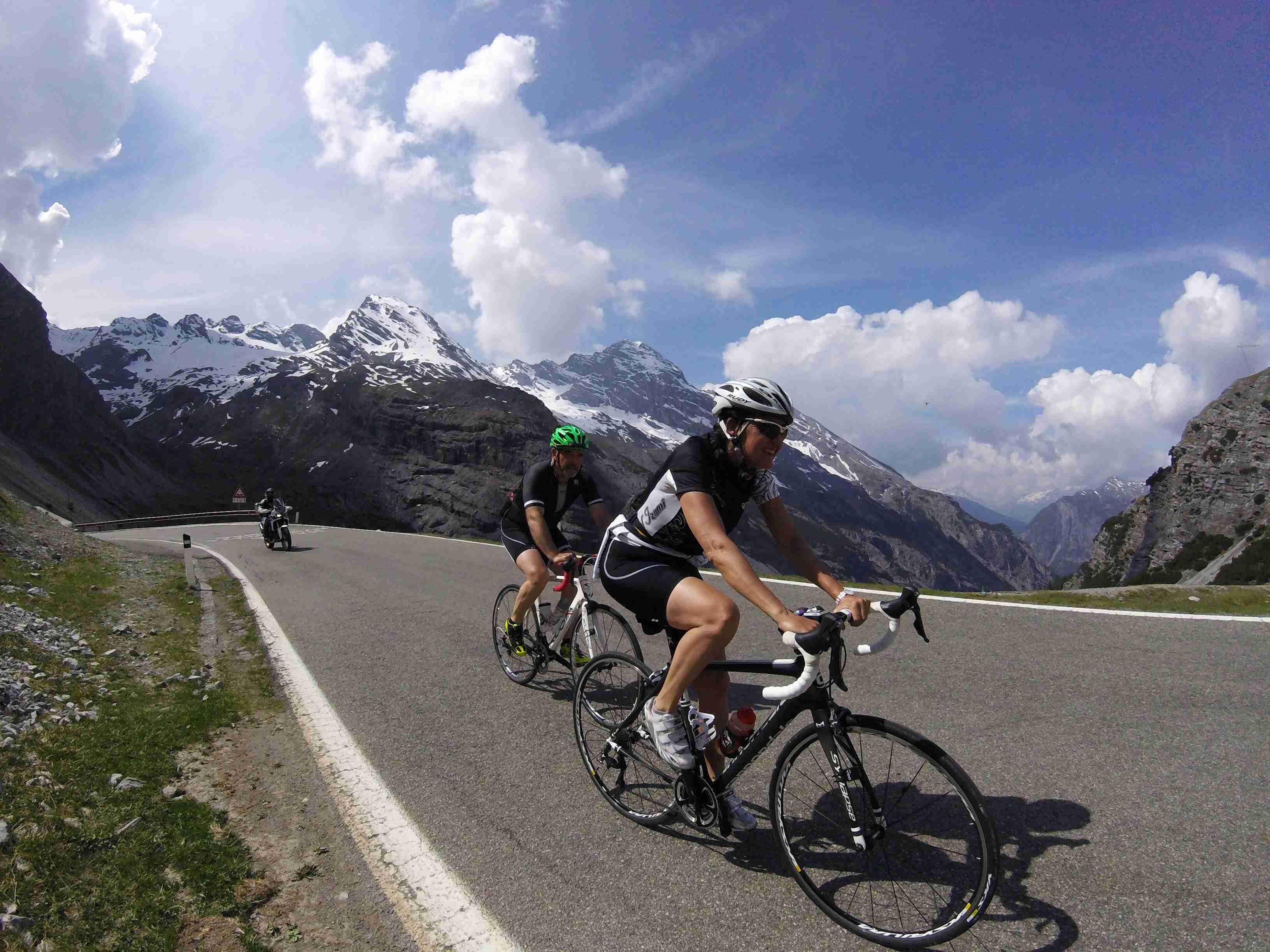 Dreilander road bike tour italy switzerland austria